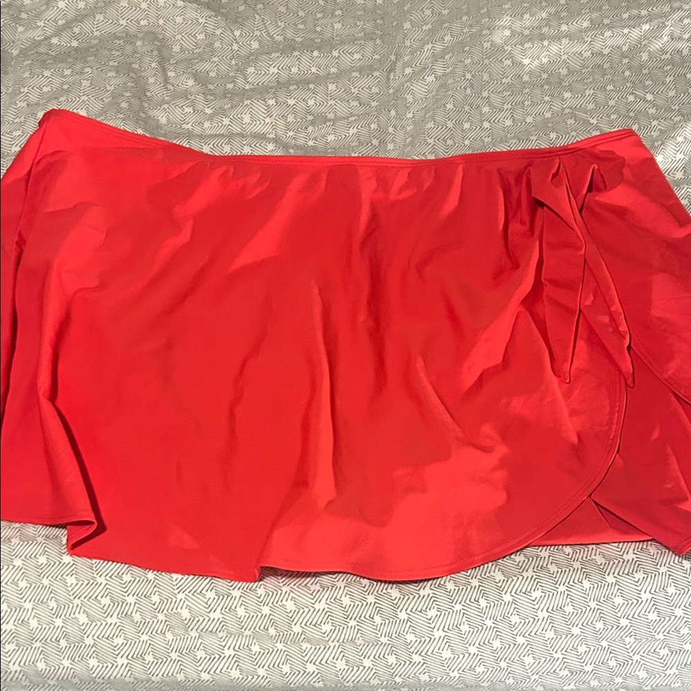 Old Navy Coral Swim Skirt - 3X